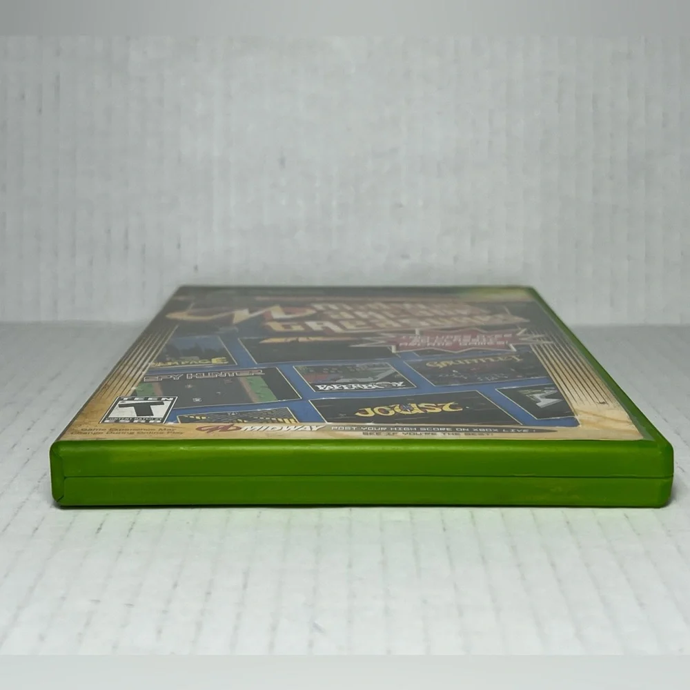 Midway Arcade Treasures Original Xbox Game Complete Manual CIB 2003 Microsoft